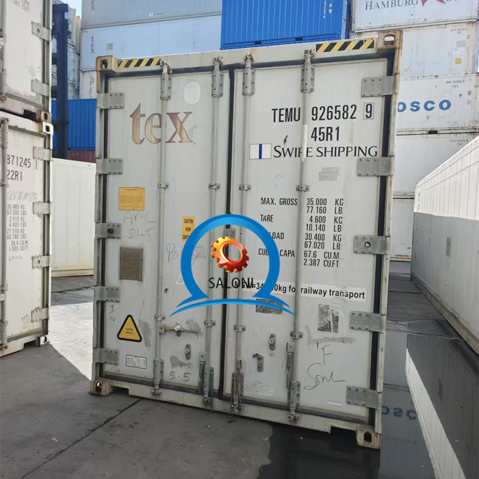 Лидер продаж, 40ft грузовой рефрижератор, усовершенствованная система охлаждения для крупномасштабных поставок