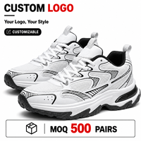 Sneakers Chunky Personnalisées avec Logo pour Hommes et Femmes, Chaussures de Course et de Marche Respirantes, Fabricant de Chaussures de Sport OEM ODM à Marque Privée