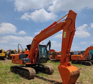 Excavatrice Hitachi 120 importée du Japon Excavatrice Hitachi ZX120 à chenilles moyennes d'occasion originale Excavatrice Hitachi d'occasion à vendre - Product Image 3