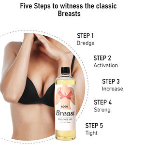 OEM Private Label Bio Brust straffen des Massage öl für Frauen Natürliche Straffung Verbesserung Pflege Pure Essential Liquid Fresh - Product Image 2