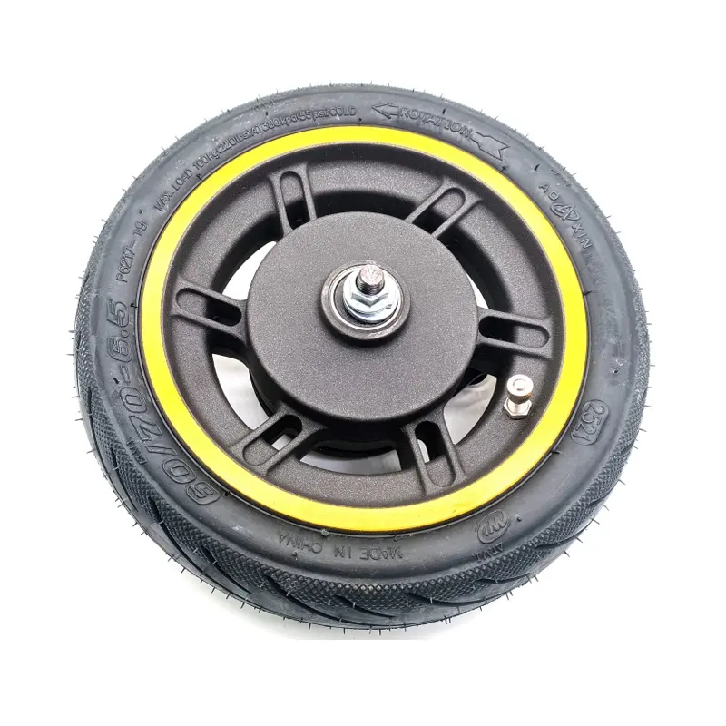 10 inç elektrikli Scooter 60/70-6.5 ön tekerlek vakum Tubeless lastik montaj Max G30 Max G30 elektrikli tekerlek parçaları