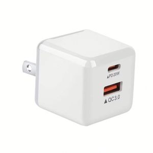 PD 20w A+C Fast Charger US EU UK <b>Plug</b> Adapter Type C Mini Charger for Phone 11 12 13 14 15 Pro Max - Product Image 2