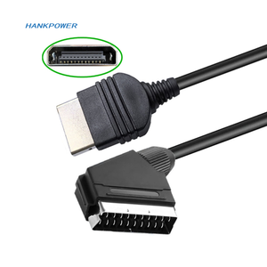 Xbox nesil klasik <span class=keywords><strong>Scart</strong></span> AV kablosu için 6ft 6ft kablo kordonu değiştirme - Product Image 2