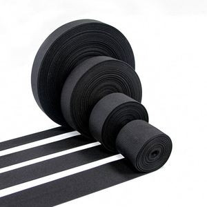 High Quality Heavy Duty Polyester <b>Webbing</b> Tape 1" 2" <b>Webbing</b> Pit Pattern Strap Black Bag Strap Belts for Belts - Product Image 5