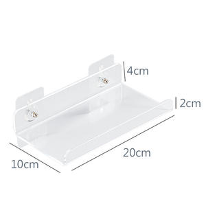 Montaje en pared de acrílico cocina ducha estante de almacenamiento acrílico organizador estante <span class=keywords><strong>Funko</strong></span> Pop <span class=keywords><strong>Harry</strong></span> Anime figuras de acción modelo juguetes estante - Product Image 5