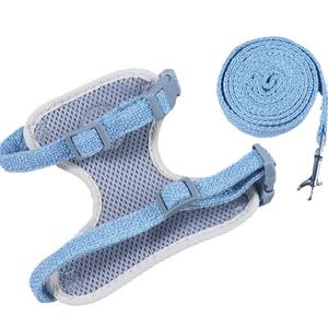 Gilet harnais anti-traction pour chat-Conception réfléchissante et respirante sans étranglement pour les activités de plein air ou les voyages - Product Image 6