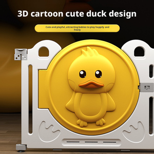 Produit transfrontalier très demandé : Parc pour bébé en matériau HDPE moderne et sûr, mobilier pour enfants, espace interactif parent-enfant - Product Image 6