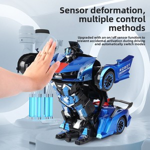 <span class=keywords><strong>Voiture</strong></span> de course électrique robot <span class=keywords><strong>King</strong></span> Kong transformable avec pulvérisation et détection gestuelle, rechargeable, pour usage intérieur, <span class=keywords><strong>jouet</strong></span> pour enfants de 0 à 24 mois - Product Image 3