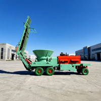 Usine complète de recyclage du bois, broyeur de bois mobile, ligne de production de biocarburant