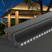 Yancai Smd3030 extérieur solaire LED mur rondelle lumière Ip66 bande lumière linéaire pour la construction de colonnes et clôtures décoration