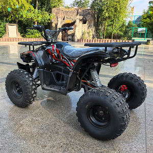 <span class=keywords><strong>Quad</strong></span> électrique tout-terrain utilitaire 60V 500W avec double porte-bagages, pneus de 8 pouces et siège individuel - Product Image 5