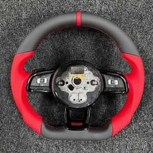 Accesorios <span class=keywords><strong>para</strong></span> Automóviles, <span class=keywords><strong>Funda</strong></span> de <span class=keywords><strong>Volante</strong></span> de Fibra de Carbono y Gamuza <span class=keywords><strong>para</strong></span> Volkswagen VW Scirocco Golf GTD Variant <span class=keywords><strong>Jetta</strong></span> GLI Polo GTI - Product Image 3