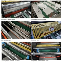 Caractéristique de stratification chaude de chevauchement de machine de papier thermique de dispositif de coupe automatique de taille de SMFM520D A2/A3/A4