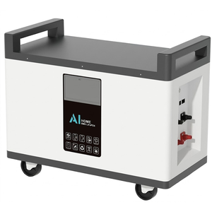 แบตเตอรี่ลิเธียมไอรอนฟอสเฟต 51.2V 400Ah แบบมีล้อ สำหรับโครงการเก็บพลังงานแสงอาทิตย์สำหรับที่อยู่อาศัย ขายส่ง - Product Image 1