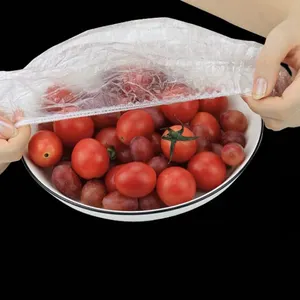 Fresh Keeping Bags Film Elastic Stretch Disposable Bowl Cover Food