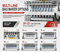 Máquina Automática para Empacar Azúcar, Sal y Pimienta en Bolsas de 1g, 2g y 5g, Máquina para Empacar Sobres de Azúcar, Sal y Pimienta
