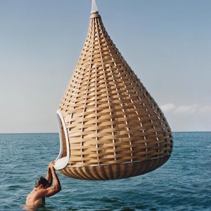 Hamac <span class=keywords><strong>suspendu</strong></span> en rotin pour l'<span class=keywords><strong>extérieur</strong></span>, style nid <span class=keywords><strong>d</strong></span>'oiseau, fauteuil <span class=keywords><strong>suspendu</strong></span>, balançoire, chaise double suspendue, mobilier de balcon et de patio - Product Image 4