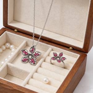 Collier et pendentif ajustables Demogorgon à l'envers, en alliage tendance, inspiré de <span class=keywords><strong>Stranger</strong></span> <span class=keywords><strong>Things</strong></span> – Vente chaude - Product Image 1