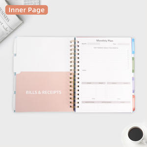 Agenda Planificadora de Presupuesto Mensual con Espiral, Impresión Personalizada 2026 2027 - Product Image 6