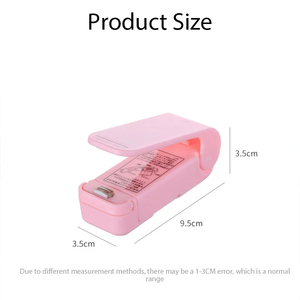 Machine à sceller les sacs en plastique miniatures en gros, clip de scellage portable pour l'emballage alimentaire, les collations et les gadgets de cuisine - Product Image 5