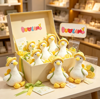 Peluche Canard Personnalisée, Jouet en Peluche Doux pour Décoration de Bureau à Domicile, Cadeau pour Enfants, Peluche Canard