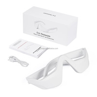 Outil de soin des yeux, 4 modes, contrôle de la minuterie 90 minutes, traitement anti-rides à la lumière rouge LED, micro-courant, masseur pour les poches sous les yeux, cernes