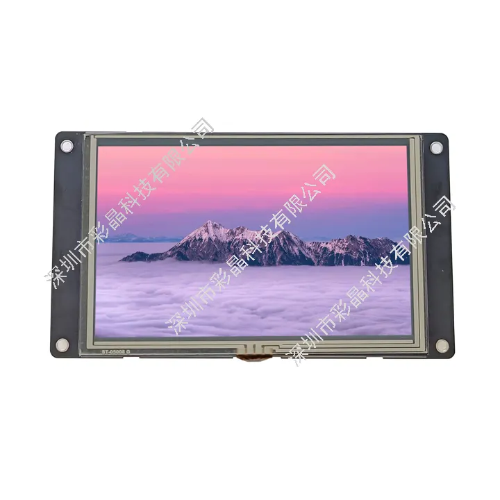 5.0 Inch 480X272 Pixel Tft Lcd Module Ondersteuning Rs232 Rs485 Ttl, Aangepaste Software En Hardware En Gebruikt Voor Huishoudelijke Apparaten