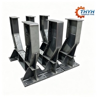 Base de Acero Industrial Gruesa Personalizada con Estructura Soldada, Fabricación OEM con Tratamiento de Superficie Completo