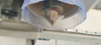 Panneau de mousse en plastique pour conduit d'air de climatisation (RC1341TS), machine de découpe en V, panneau de mousse thermosensible