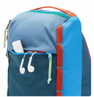 Sac à bandoulière 8L aux couleurs vives, sac à dos léger multi-poches avec sangle respirante et réglable
