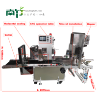 Machine d'emballage de comptage de bâtons de bambou pour recharges de stylos multifonctions