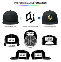OEM Haute Qualité Personnalisé Snapback Chapeau Classique Original 3D Broderie Casquettes Hommes NY Bord Baseball Casquette Ajustée Fermé Gorras