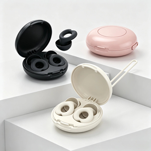 Comfort Morbido come una Nuvola: Tappi per Orecchie in Silicone Lavabili per Riposo Profondo e Viaggi Senza Interruzioni - Product Image 1