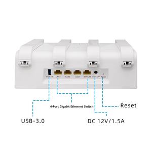 米家小米米路由器3600Mbps双频4天线OpenWrt Wifi路由器wi-fi <span class=keywords><strong>7</strong></span>网速快，5g Wifi设备。 - Product Image 4