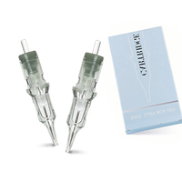 Aiguille de cartouche de tatouage de maquillage Permanent vert jadéite de haute qualité stérilisée pour les aiguilles de tatouage de Machine de stylo de tatouage