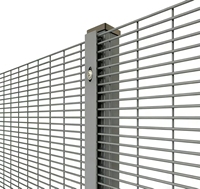 Clôture de sécurité anti-escalade haute sécurité Kai Huang, filet de clôture de périmètre sécurisé en acier au carbone galvanisé professionnel, personnalisable Kai