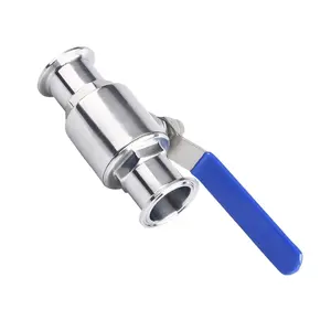 China Stainless Steel 316L Sanitary Floating Ball Valve