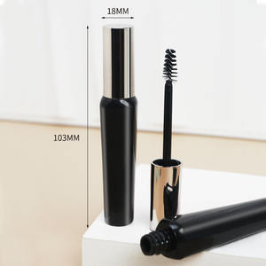 CC6442 Venta al por mayor de fibra 4D vegana de etiqueta privada para máscara de pestañas en forma líquida de larga duración resistente al agua alargamiento de pestañas <span class=keywords><strong>Curlin</strong></span> grueso - Product Image 2