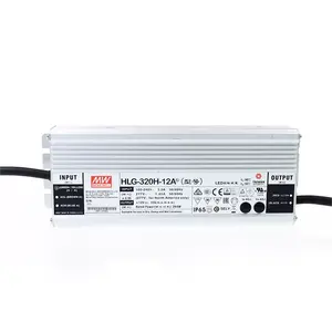 מתכוון גם HLG-320H סדרת 320W 12V 15V 20V 24V 30V 36V 42V 48V 54V LED אספקת חשמל נהג LED Waterproof לגדול אור