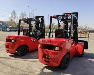 Montacargas Diésel Marca LGFT de Shanghái, 100% Nuevo, Capacidad de <span class=keywords><strong>4</strong></span>.5, 5 y <span class=keywords><strong>4</strong></span> Toneladas, con Motor ISUZU, Horquillas de 1520 mm, Torre de 3 Etapas de 4500 mm - Product Image 4