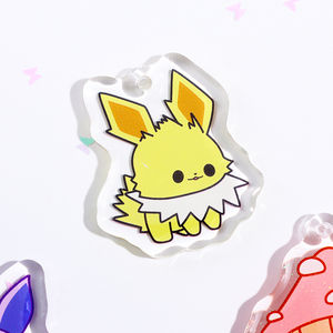 Vigreat <span class=keywords><strong>2025</strong></span> mới nhất bán buôn khoảng trống Epoxy long lanh rõ ràng dễ thương phim hoạt hình quyến rũ Nhựa Tùy Chỉnh Acrylic Keychain - Product Image 2