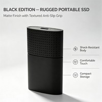 Disque SSD portable grande capacité 2 To 4 To Type-C, disque dur externe anti-chute
