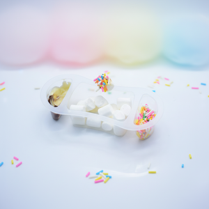 Malvaviscos Halal al por Mayor Personalizados, Cubiertos con Salsa de Chocolate, Caja de Dulces con Chispas Multicolores - Product Image 4