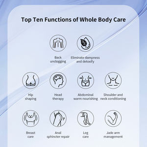 Peralatan Terapi Cupping Pijat Meridian LED Salon Canggih OEM Layar Sentuh untuk Penggunaan di Meja Relaksasi Tubuh Kaki Kepala Colokan CN - Product Image 6