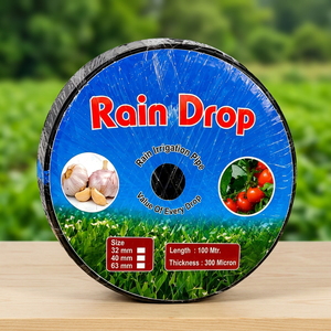 Tuyau d'irrigation agricole en PE de 32 mm, 100 mètres de long, en polyéthylène, pour une couverture de brume uniforme - Product Image 1