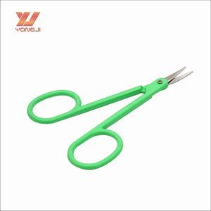 Fábrica profesional verde de acero inoxidable tijeras para cejas mini tijeras de manicura - Product Image 4