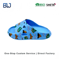 Sandalias EVA Antideslizantes Personalizadas para Niños, Diseño de Dinosaurio T-Rex, para Piscina, Diversión, Natación y Juegos al Aire Libre