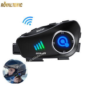 オートバイヘルメットヘッドフォン1080Pビデオ録画カメラBT 1000Mインターホン防水ノイズリダクションワイヤレスヘッドセット - Product Image 1