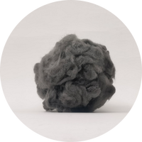 Fibre de polyester 100% PSF gris 1.5D 38MM bon marché pour le filage