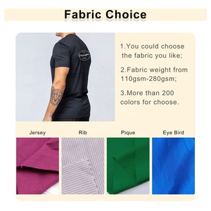 Vente en gros en vrac T-shirts d'été en coton à manches courtes pour hommes Nouvelle chemise personnalisée de couleur unie à bas <span class=keywords><strong>prix</strong></span> - Product Image 4